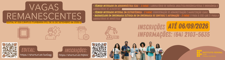 Vagas Remanescentes Estágio 2026 2